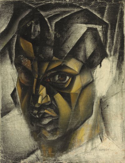 Autorretrato (óleo sobre lienzo) de Simkha Simkovitch