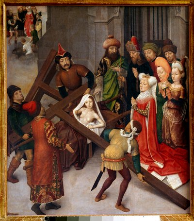 El milagro de la verdadera cruz de Simon (follower of) Marmion