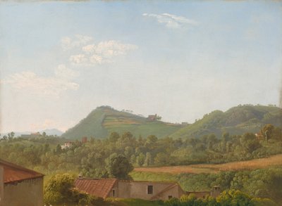 Vista cerca de Nápoles, c. 1806 de Simon Alexandre Clément Denis