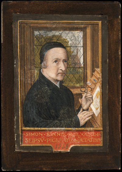 Autorretrato, 1558 de Simon Bening