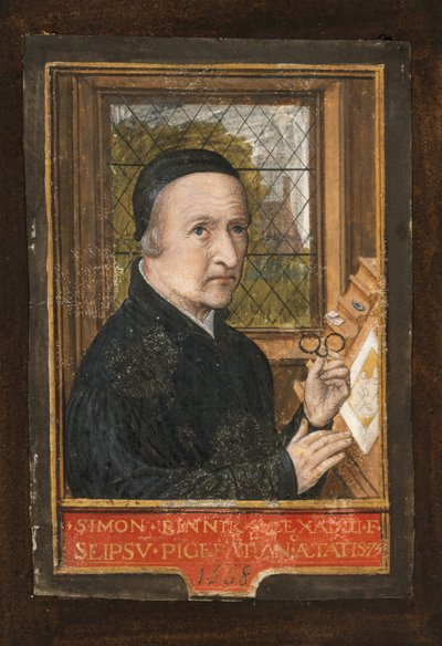 Autorretrato, 1558 de Simon Bening