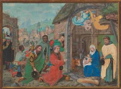 La adoración de los Magos de Simon Bening