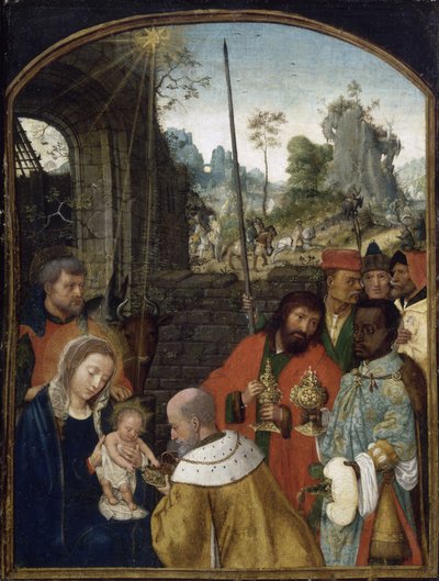 La Adoración de los Magos de Simon Bening