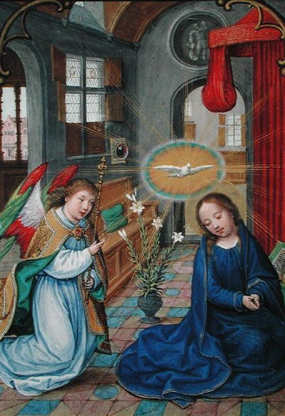La Anunciación de la Virgen María, del 