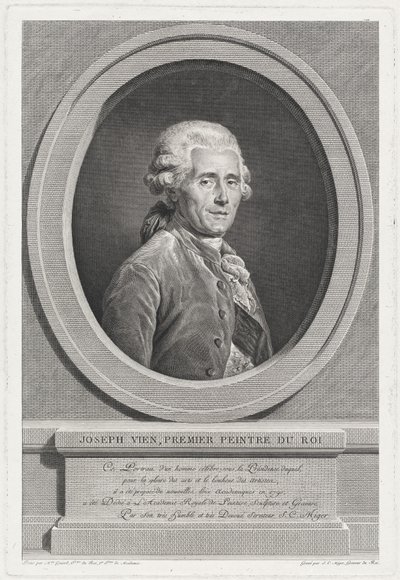 Joseph Vien de Simon Charles Miger after Adélaïde Labille Guiard