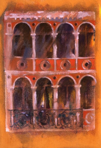 Fachada (óleo sobre lienzo) de Simon Fletcher