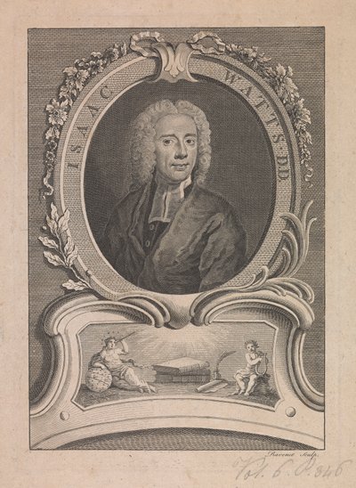 Isaac Watts de Simon Francois Ravenet