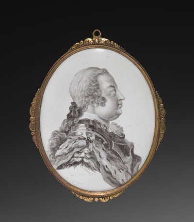 Placa ovalada, Duque de Cumberland de Simon Francois Ravenet