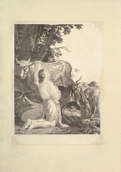 El hijo pródigo Houghton Gallery, 1781 de Simon Francois Ravenet