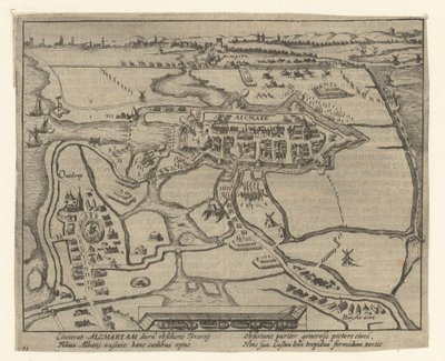 Asedio de Alkmaar, 1573 de Simon Frisius