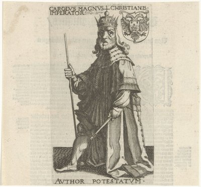 El emperador Carlomagno de Simon Frisius