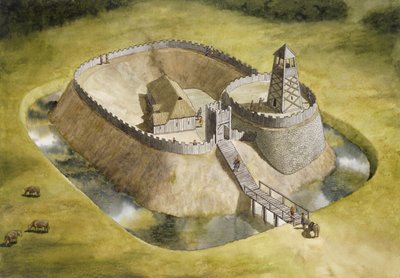 Castillo de Helmsley de Simon Hayfield