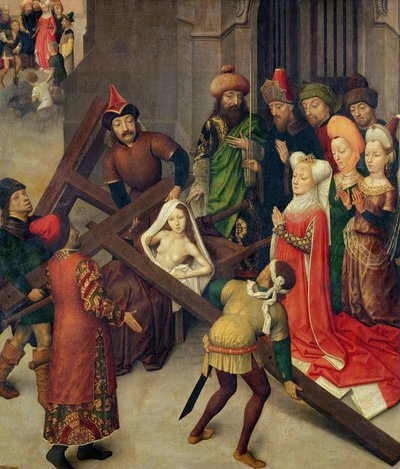 Santa Elena y el Milagro de la Verdadera Cruz de Simon Marmion