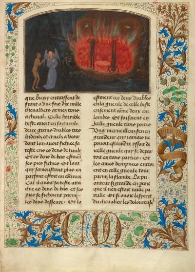 La bestia Aqueronte de Simon Marmion