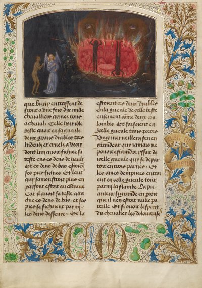 La bestia Aqueronte de Simon Marmion