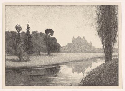 Parque cerca del castillo
Alrededores de Laren (título original de la serie) de Simon Moulijn