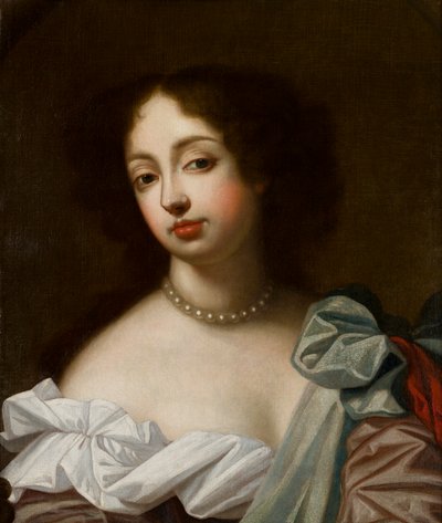 Retrato de Louise de Kérouaille, duquesa de Portsmouth, c.1680-1700 (óleo sobre lienzo) de Simon Peeterz Verelst