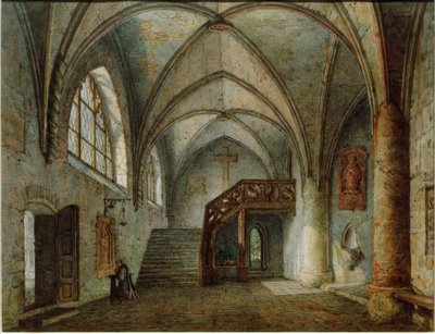 Entrada Zwölfbrüderhaus de Simon Quaglio