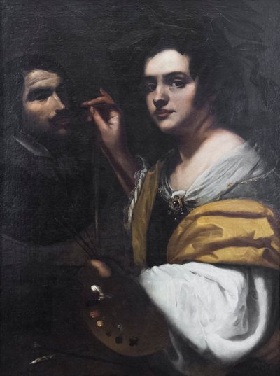 Alegoría de la pintura de Simon Vouet