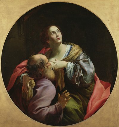 Caridad romana de Simon Vouet