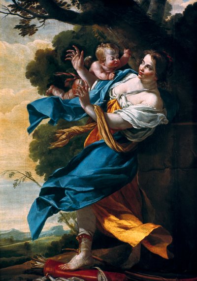 El amor que es vengado, siglo XVII de Simon Vouet