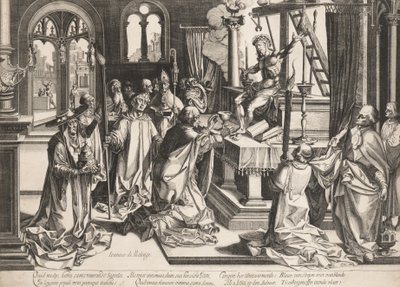 Misa de San Gregorio de Simon Wynhoutsz Frisius