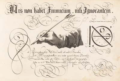 El almacén o depósito de la pluma, 1616 de Simon Wynhoutsz Frisius