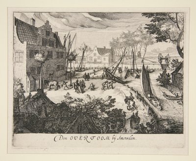 El Overtoom cerca de Ámsterdam de Simon Wynhoutsz Frisius