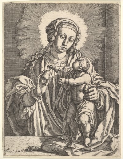 Virgen y Niño de Simon Wynhoutsz Frisius