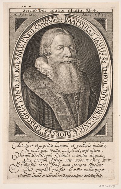 Obispo Mads Jensen de Simon de Pas