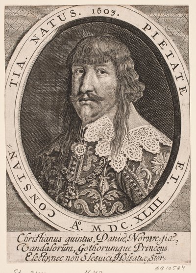 El príncipe elegido Christian de Simon de Pas