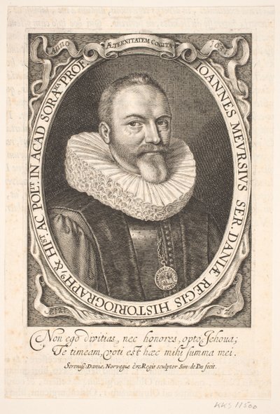 Johannes Meursius, historiador real de Simon de Pas