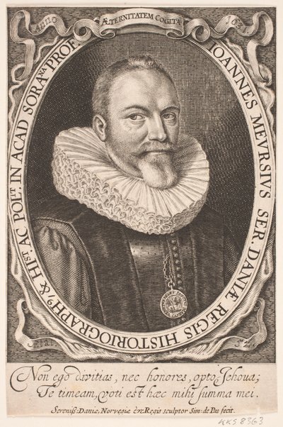 Johannes Meursius, historiador real de Simon de Pas