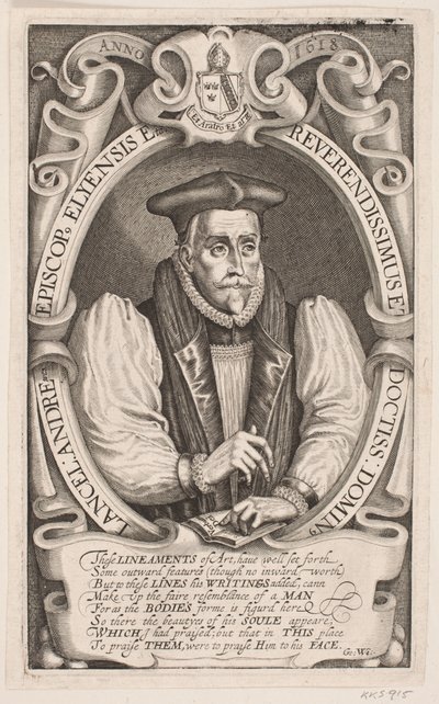 Lancelot Andrews, obispo de Winchester de Simon de Pas
