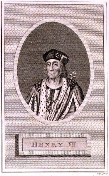 Enrique VII (1472-1509) grabado por el artista, de una 