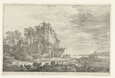 La posada en ruinas de Simon de Vlieger