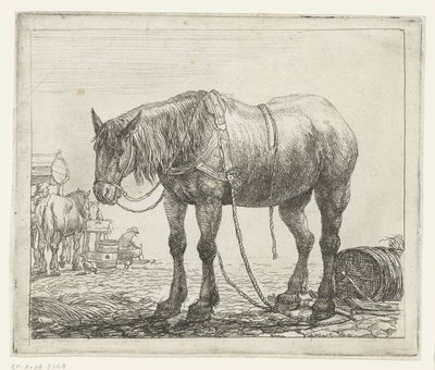 caballo de batalla en reposo Diferentes animales (título de la serie) Kite Bugs (título de la serie) de Simon de Vlieger