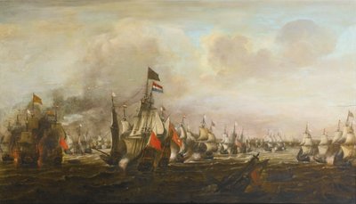 La batalla de los Downs de Simon de Vlieger