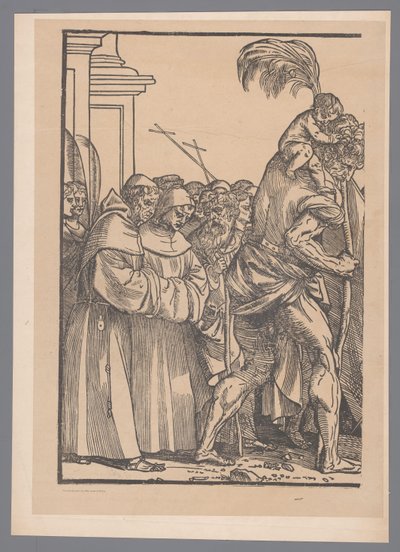 Reproducción de la primera parte de la serie impresa El triunfo de Cristo según Joos Lambrecht de Simonau and Toovey