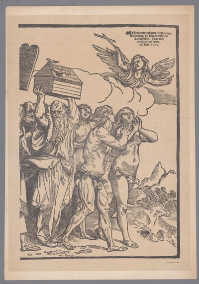 Reproducción de la décima y última parte de la serie de grabados De Triomf van Christus según Joos Lambrecht de Simonau and Toovey