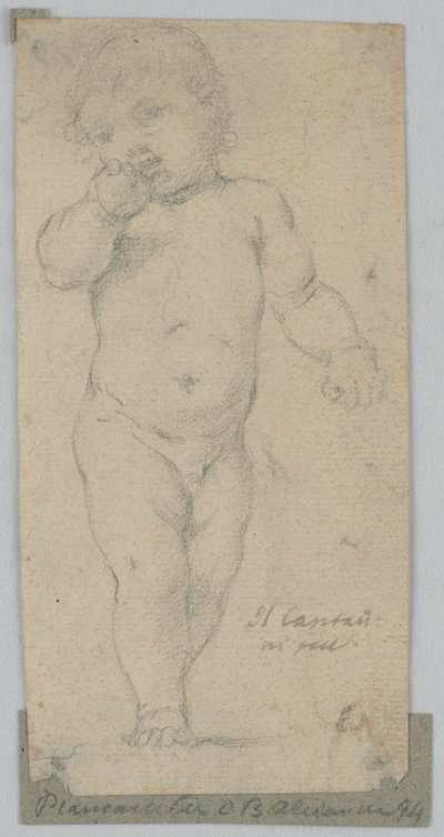 Un Niño de Pie de Simone Cantarini