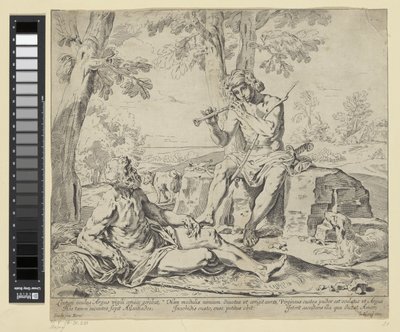 Mercurio en Argus de Simone Cantarini