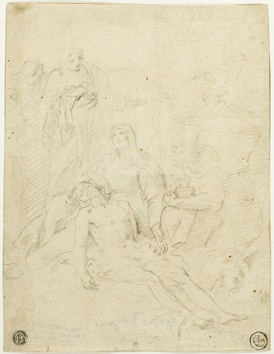 Pieta de Simone Cantarini