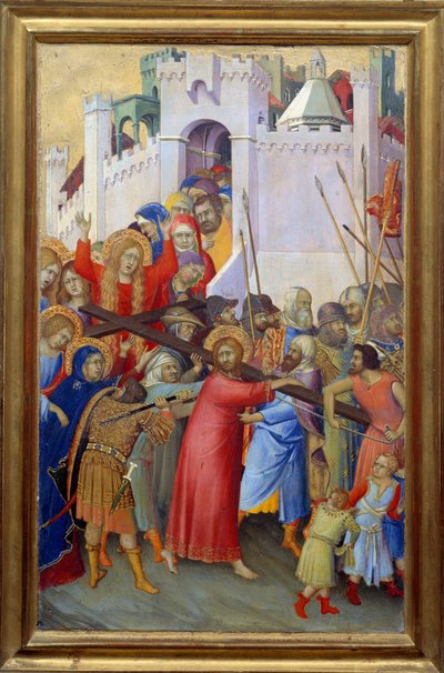 El portamiento de la cruz de Simone Martini