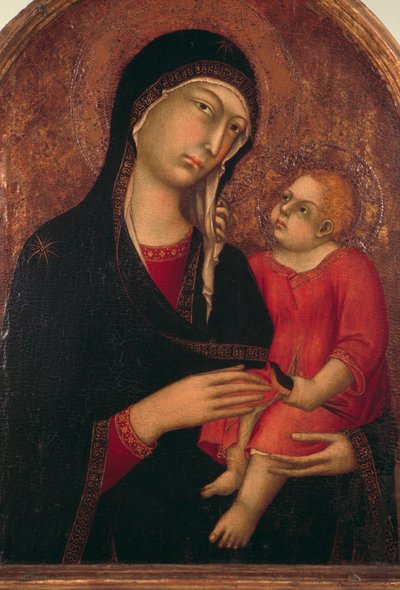 Virgen con el Niño de Simone Martini