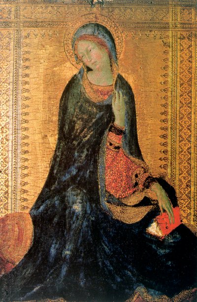 Madonna de la Anunciación, c1304-1344 de Simone Martini