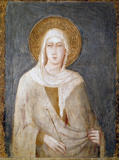 Santa Margarita de Antioquía (anteriormente conocida como Santa Clara) de Simone Martini
