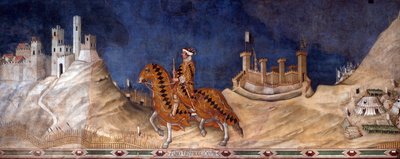 Guidoriccio da Fogliano de Simone Martini di