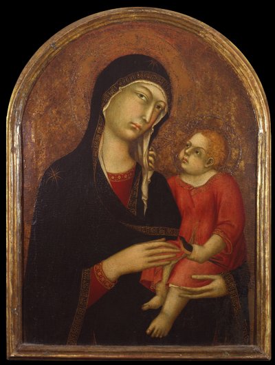 Virgen y Niño, primer tercio del siglo XIV de Simone Martini di