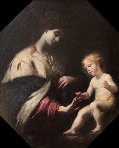 El matrimonio místico de Santa Catalina de Simone Pignoni
